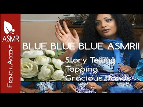 BLUE BLUE BLUE ASMR [french accent] HYPNOSIS * Soft spoken * tapping