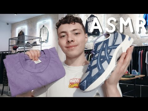 ASMR FR: Roleplay⚛️Vendeur d'outfit Asics Sasuke⚛️