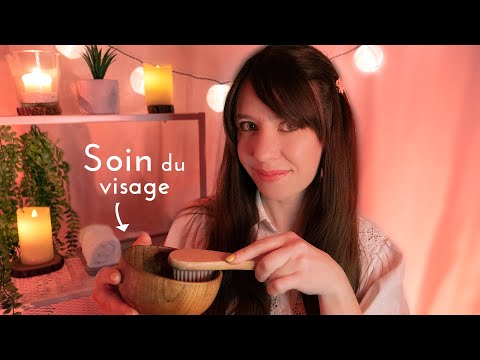 ASMR FR | Roleplay SPA soin du visage au citron 🍋 skincare et bien-être 🌸 (layered sounds)