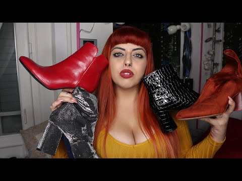 ASMR | TUTTE LE MIE SCARPE - #1 | whispering ita