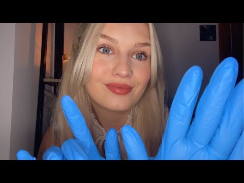 ASMR Latex Gloves | Hand Movements, Face Touching & Soothing Sounds for Relaxation