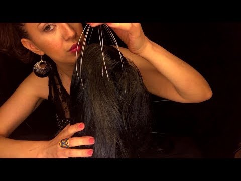 ❤️ ASMR FRANÇAIS HAIRBRUSHING Je te coiffe, soins des cheveux et chuchotement