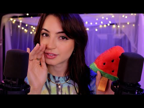 Up Close, Soft, Ear-to-Ear ASMR for Sleep