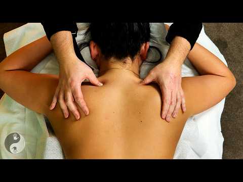 ASMR Best Soft & Deep Tissue Back Massage to Release Deep Knots!