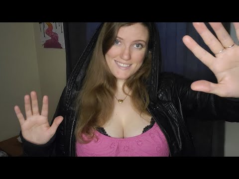 [ASMR] Leather Appointment (measuring, leather sounds, tapping, scratching, fabrics, hand sounds)