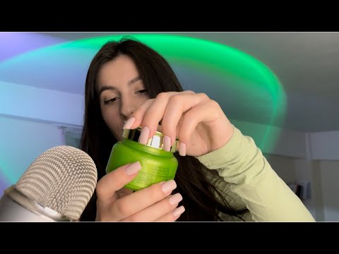 Asmr 100 green triggers in 1 minute