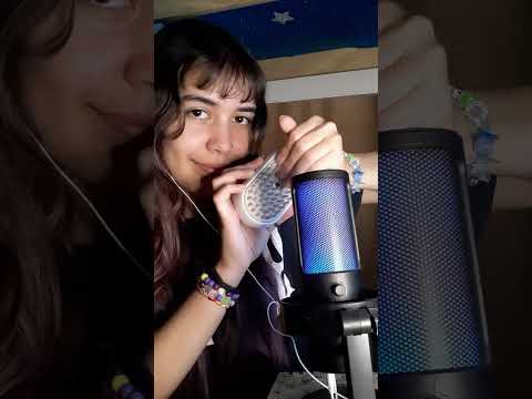asmr - escovando seu cabelo!! #asmr #relax #visualtingle #tapping