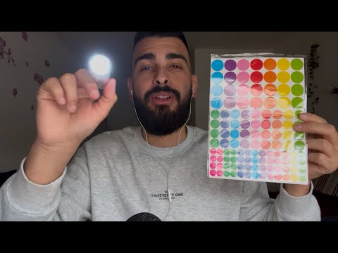 ASMR EXAMEN DES YEUX (Fast)