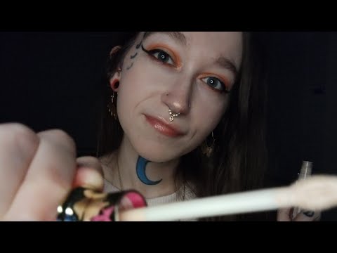 ASMR💄GIRL IN CLASS FIXES YOUR MAKEUP RP