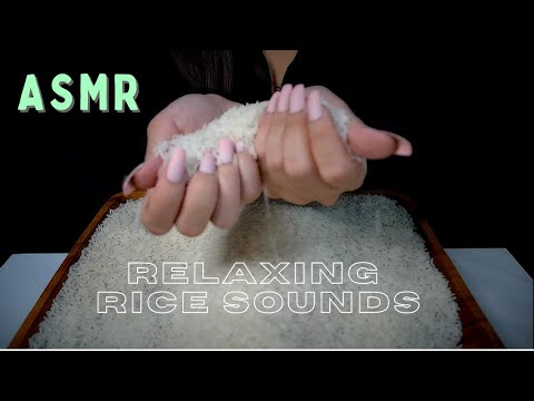 ASMR | RELAXING RICE SOUNDS for deep sleep and meditation (no talking)