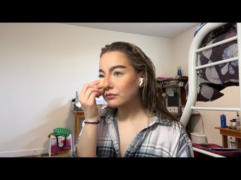 ASMR ✨ lo-fi, unedited, makeup applicaiton with no talking