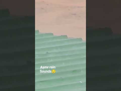 Rain Sounds🌧☺️ #asmr #asmrsounds #satisfying
