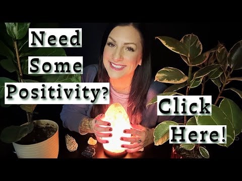 ⚪️ Watch This For A Positivity Boost! Sage, Crystals, Positive Affirmations and MIC BRUSHING☀️⚪️