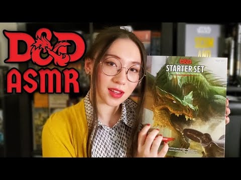 Dungeons & Dragons ASMR 🐉🎲 Soft spoken roleplay • personal attention • page flipping