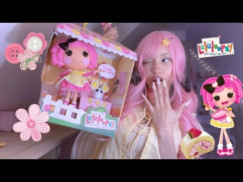 ASMR | Lalaloopsy doll Unboxing !! 🎀🧁