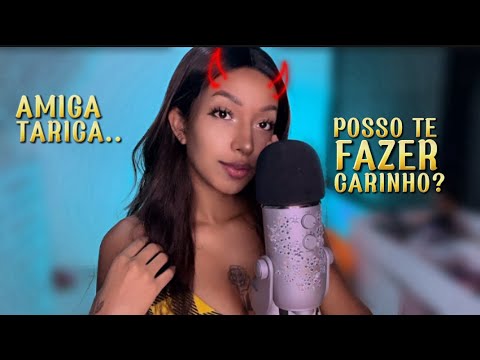 ASMR - Amiga da sua namorada te relaxa.. 🌝  MAS ELA É TALARICA 😳