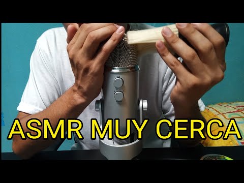 ASMR muy cerca del micrófono sonidos relajantes