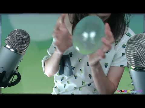 ASMR - Tiny Green Balloon