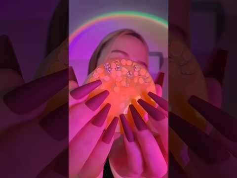 #asmr slime tub tapping (i dont have slime hands so taking it out always just rips off my nails lol)