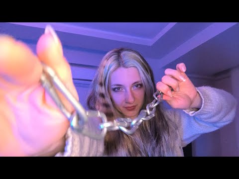 ASMR Measuring you with VERY random tools ⛓️ BRIGHT light and visual triggers 🔦 Lofi