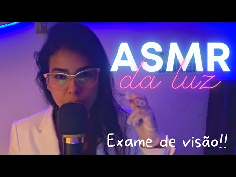 ASMR VOCÊ NO OFTALMOLOGISTA ROLEPLAY!!