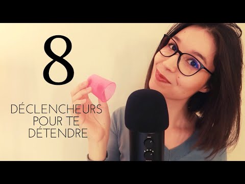 8 Déclencheurs ASMR pour t’emmener doucement vers le Sommeil😴