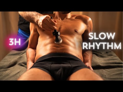 3-Hours of Body Brushing ASMR For Better Sleep