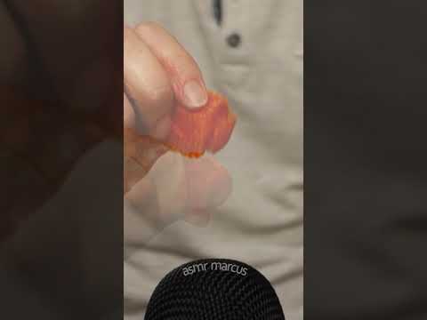 ASMR Rubbing Plastic Netting Together #short