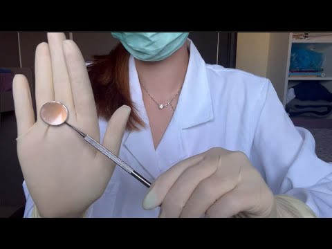 ASMR dentist roleplay (no talking)