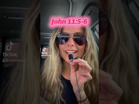 He Loved Them… Yet He Waited ⏳ | ASMR Scripture Reading #asmr #christianasmr #bibleasmr