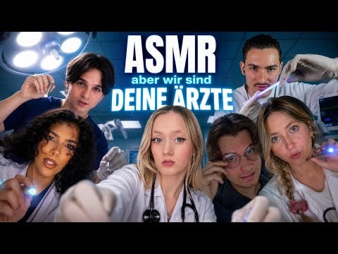 ASMR aber wir sind DEINE ÄRZTE | German, Deutsch
