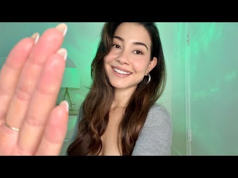 ASMR| invisible lotion application and hand movements ⭐️