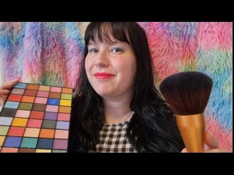 ASMR OBSESSED FRIEND does your Make Up & Hair ! She is OBSESSSSSSSSSED With YOU !