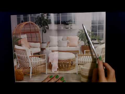ASMR | Reviewing Sales Circulars w/Pointer (Whisper)