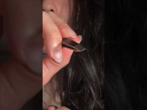 ASMR plucking your negative energy ⚡️ (short version) #asmr #shorts #plucking #negativeenergyremoval