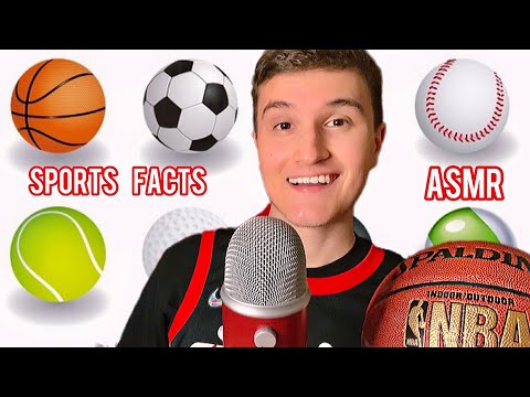 [ASMR] Sports Facts ⚽️🏀⚾️🏈