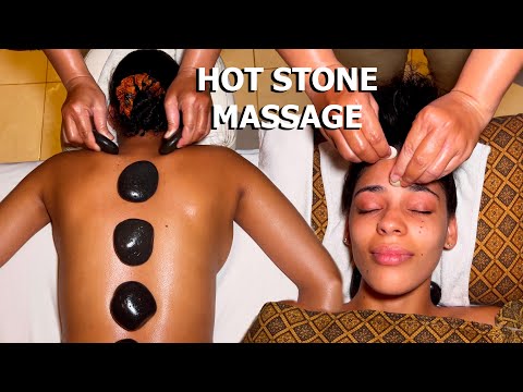 ASMR: Relaxing Full Body HOT STONE Massage!