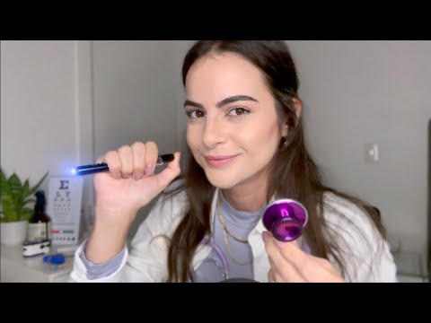 ASMR Exame dos Nervos Cranianos Integrativo | Consulta Diferente Completa para Cura de Dentro p Fora