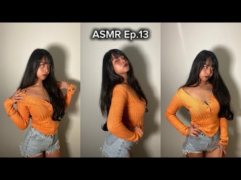 ASMR 30 minutes | ep.13 Asmr shein try on haul | scratching fabric and more relaxing sounds 