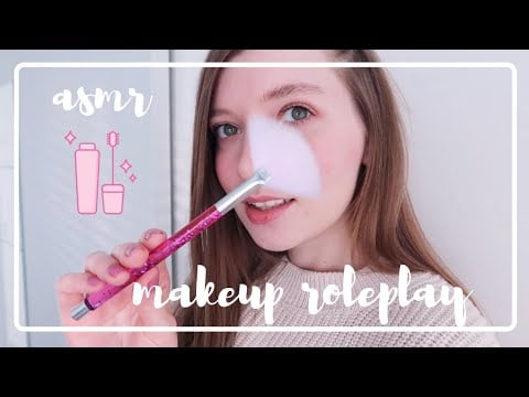 Russian Girl does your makeup 💄 ENGLISH ASMR ROLEPLAY - asmr meikki roleplay