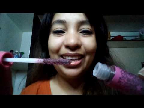 ASMR Aplicando Maquiagem com toques Suaves e fala suave 🎀🌷