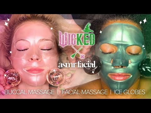 1 Hour of Pure Wicked ASMR Facial Triggers | Glinda & Elphaba (No Talking ASMR) 💖💚#asmr