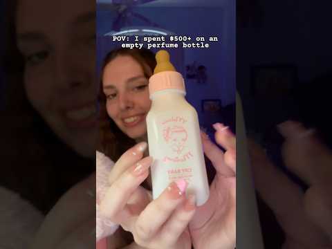 My literal favorite perfume in the whole world, btw🤭 #asmr #asmrsounds #pov #relax #crybaby