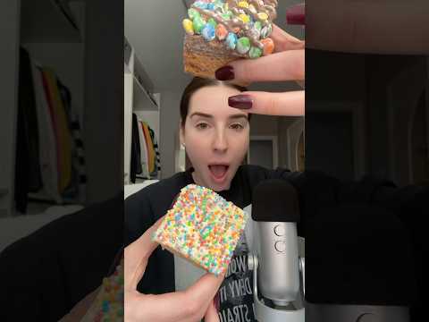 ASMR Trying Giant Gourmet Marshmallows!