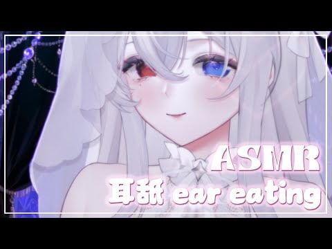 【ASMR】耳舐 ear eating