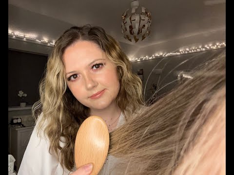 ASMR Sweet Girl Plays With Your Hair In Class