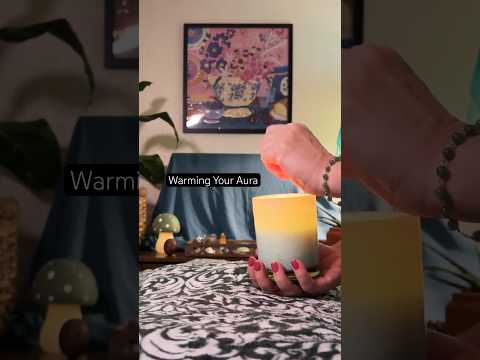 Pressing intention candle warmth in to you #relax #asmr #reikiforsleep