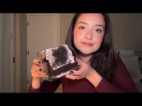 ASMR | Cookies n Cream Cake 😋