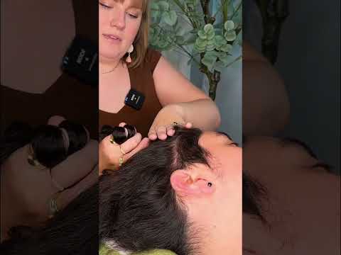 ASMR Scalp Massage Roleplay 🩵 #asmr #asmrsounds #asmrscalp #asmrscalpexam