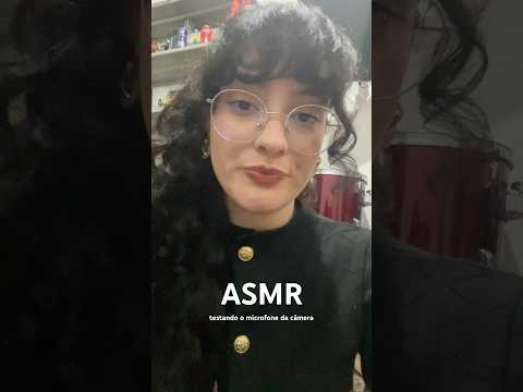 ASMR CASEIRO: TESTANDO O MICROFONE DA CÂMERA DO CELULAR #asmr #asmrcaseirinho #pincelnatela